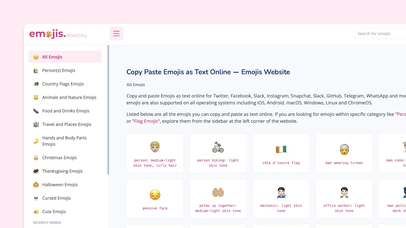 Emojis.Directory
